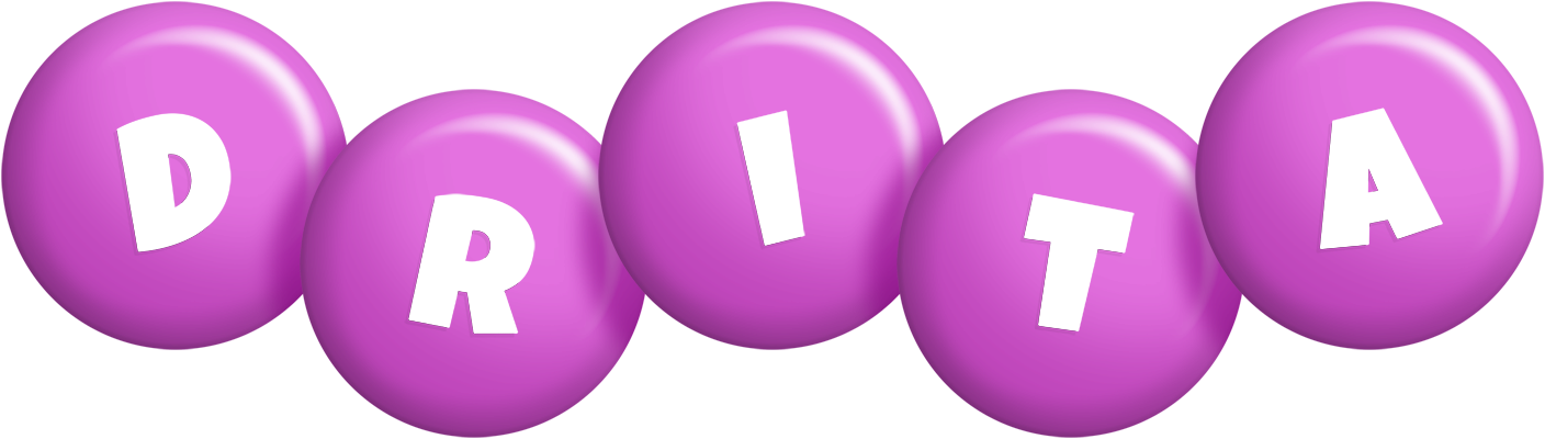 Drita candy-purple logo