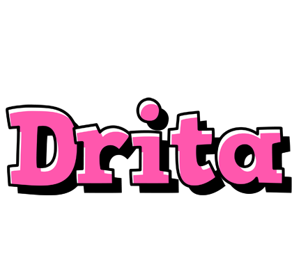 Drita girlish logo
