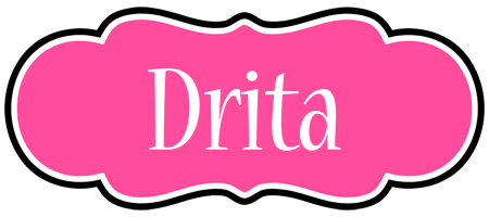 Drita invitation logo