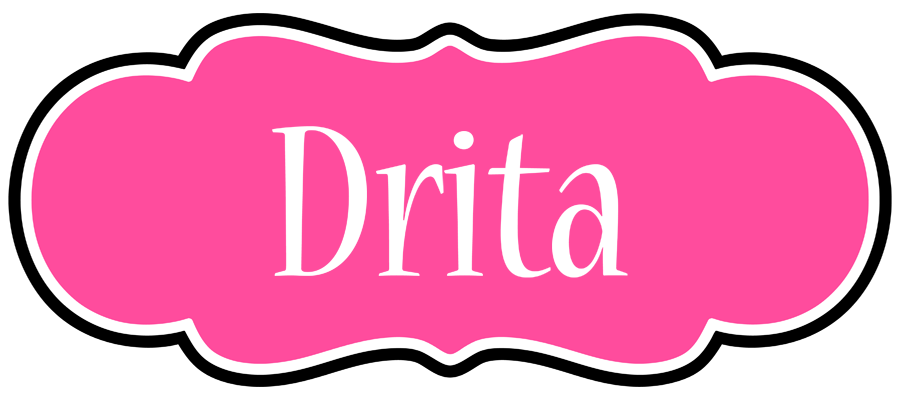 Drita invitation logo