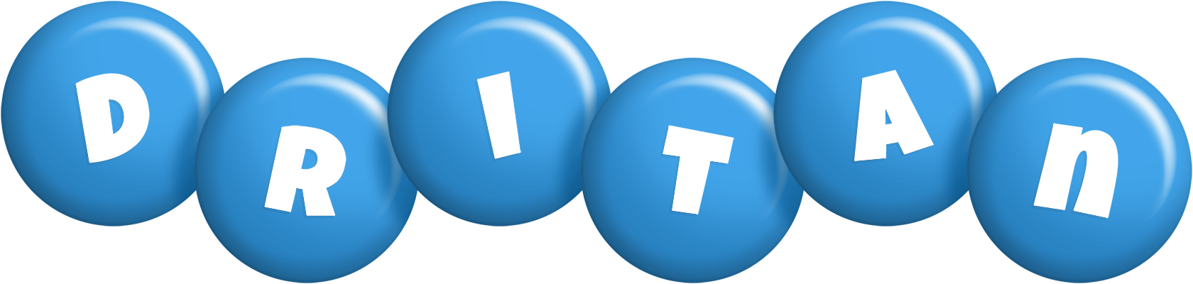 Dritan candy-blue logo