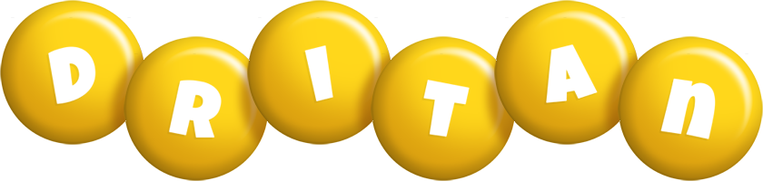 Dritan candy-yellow logo