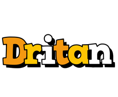 Dritan cartoon logo