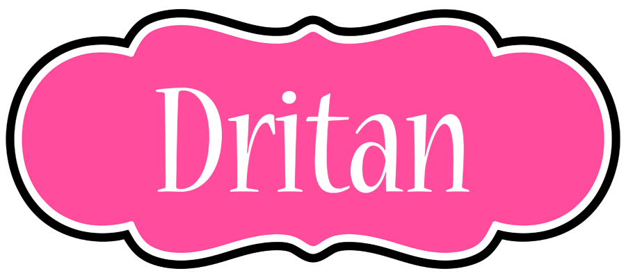 Dritan invitation logo