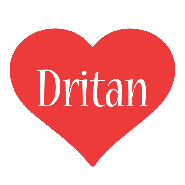 Dritan love logo
