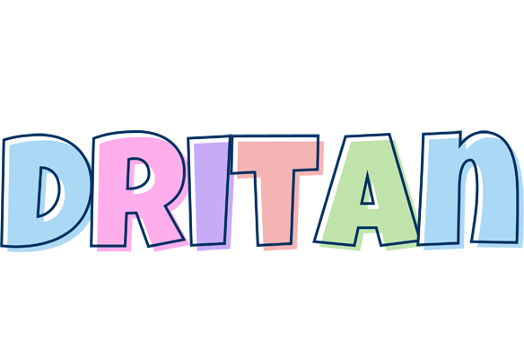Dritan pastel logo