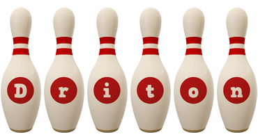 Driton bowling-pin logo