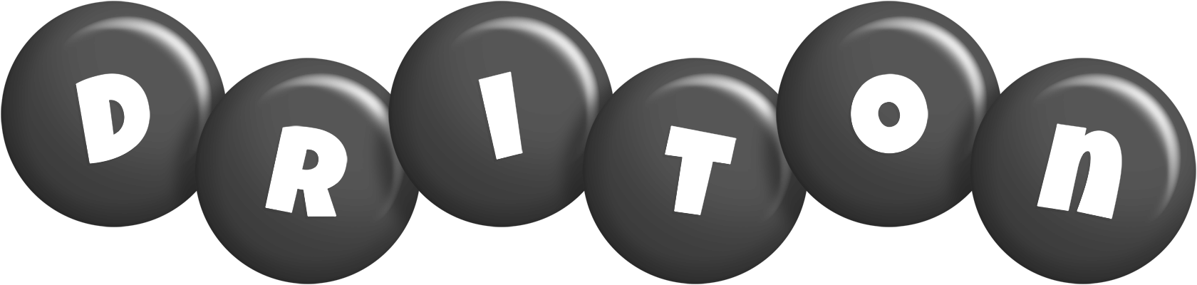 Driton candy-black logo