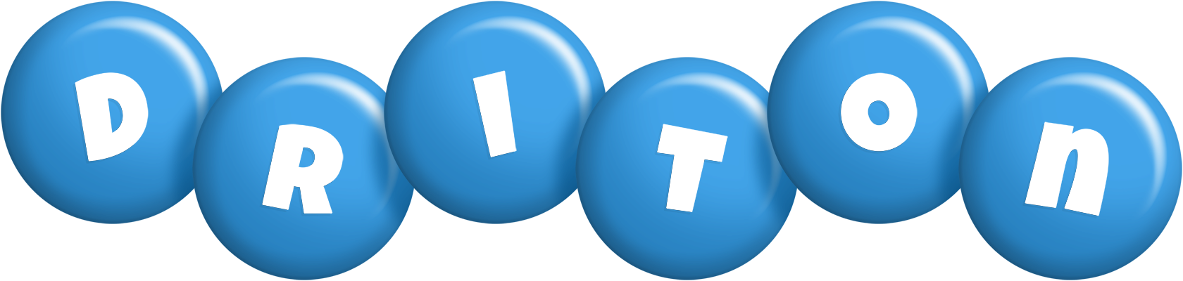 Driton candy-blue logo