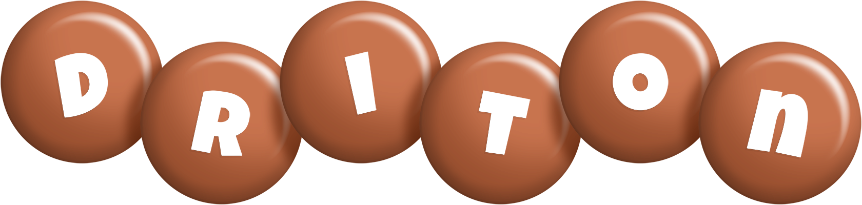 Driton candy-brown logo