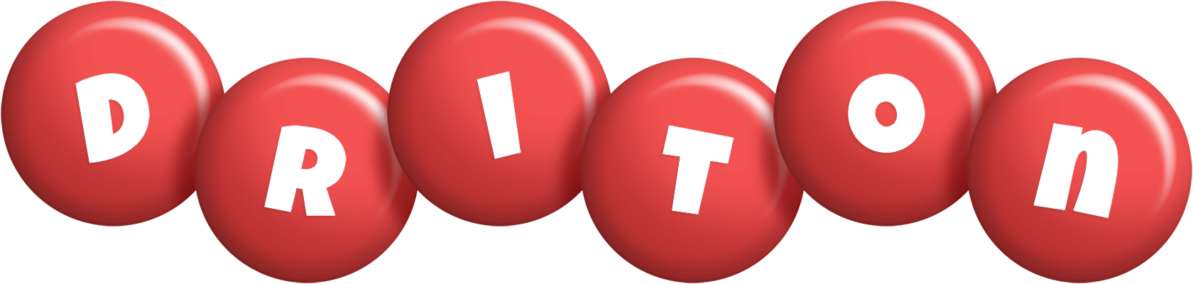 Driton candy-red logo