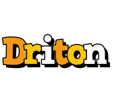 Driton cartoon logo