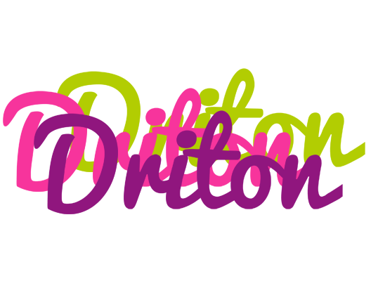 Driton flowers logo