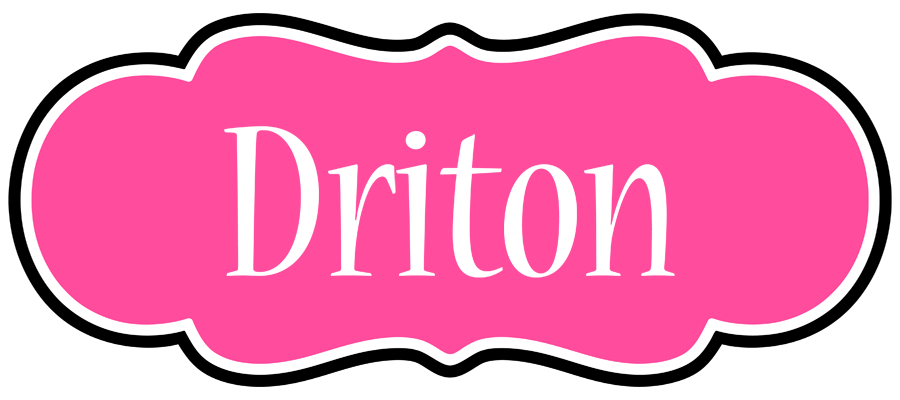 Driton invitation logo