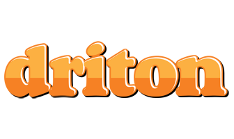 Driton orange logo