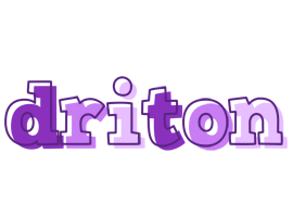 Driton sensual logo