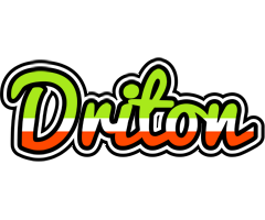 Driton superfun logo