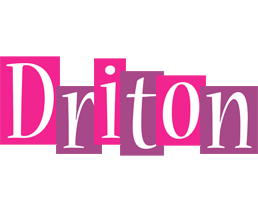 Driton whine logo