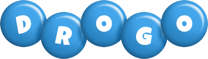 Drogo candy-blue logo