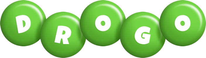 Drogo candy-green logo