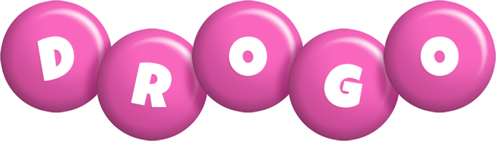 Drogo candy-pink logo