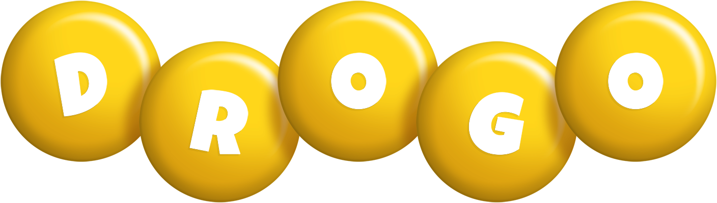 Drogo candy-yellow logo