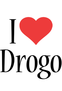 Drogo i-love logo