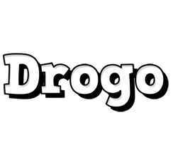 Drogo snowing logo