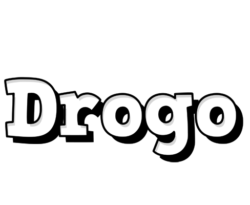 Drogo snowing logo