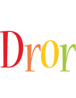 Dror birthday logo