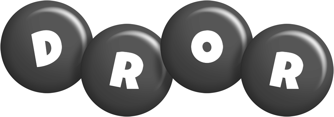 Dror candy-black logo