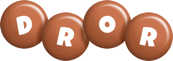 Dror candy-brown logo