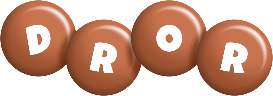 Dror candy-brown logo