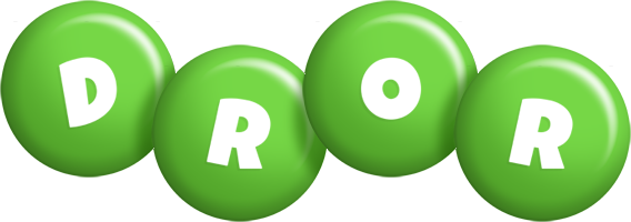 Dror candy-green logo