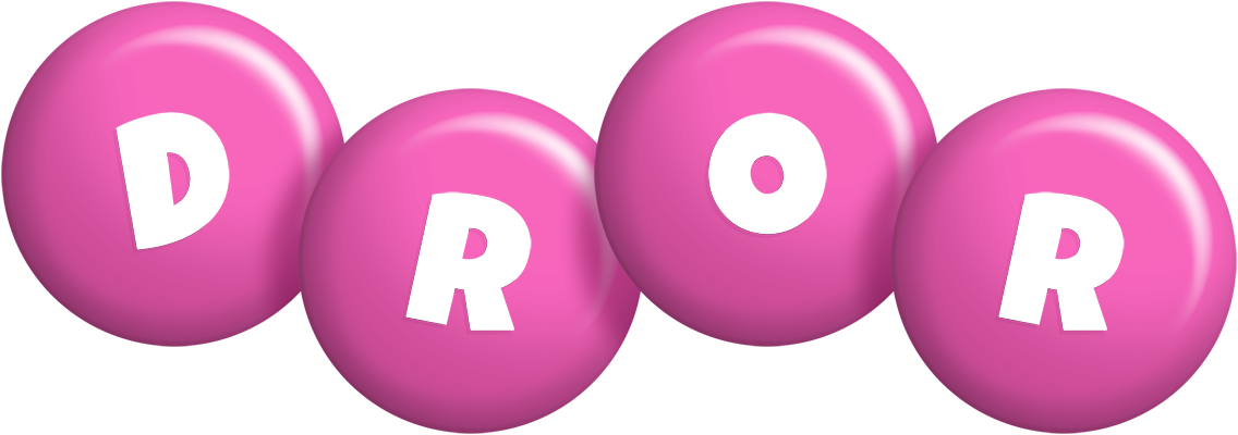 Dror candy-pink logo