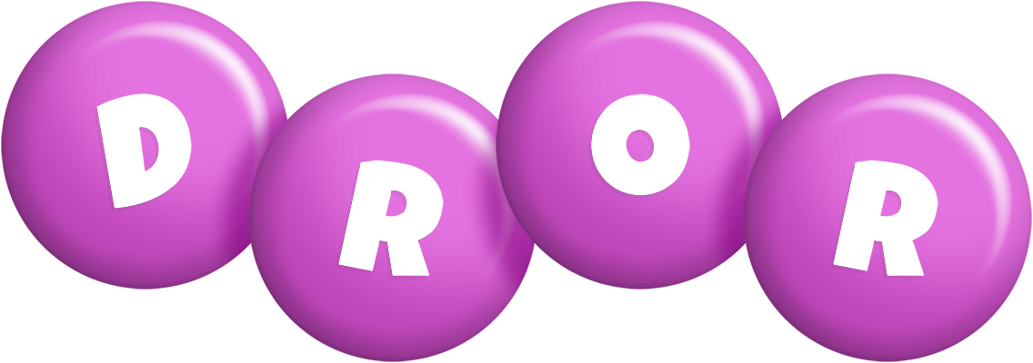 Dror candy-purple logo