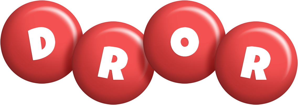 Dror candy-red logo