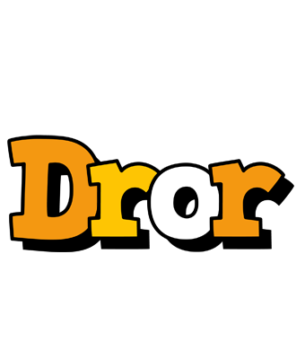 Dror cartoon logo