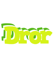 Dror citrus logo