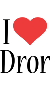 Dror i-love logo
