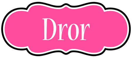 Dror invitation logo