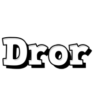 Dror snowing logo