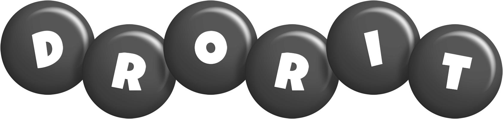 Drorit candy-black logo