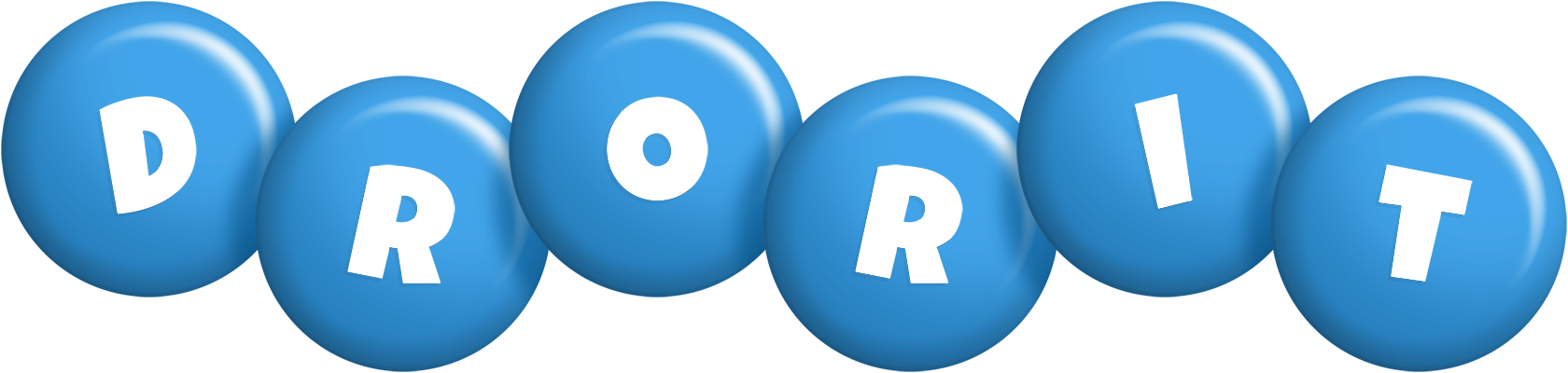 Drorit candy-blue logo