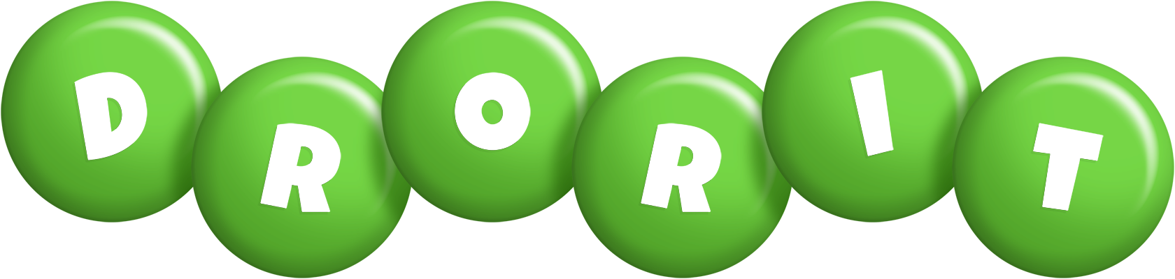 Drorit candy-green logo