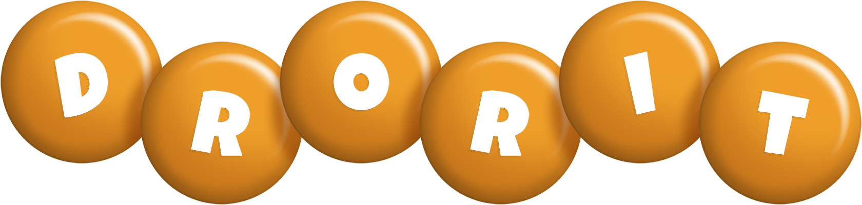 Drorit candy-orange logo