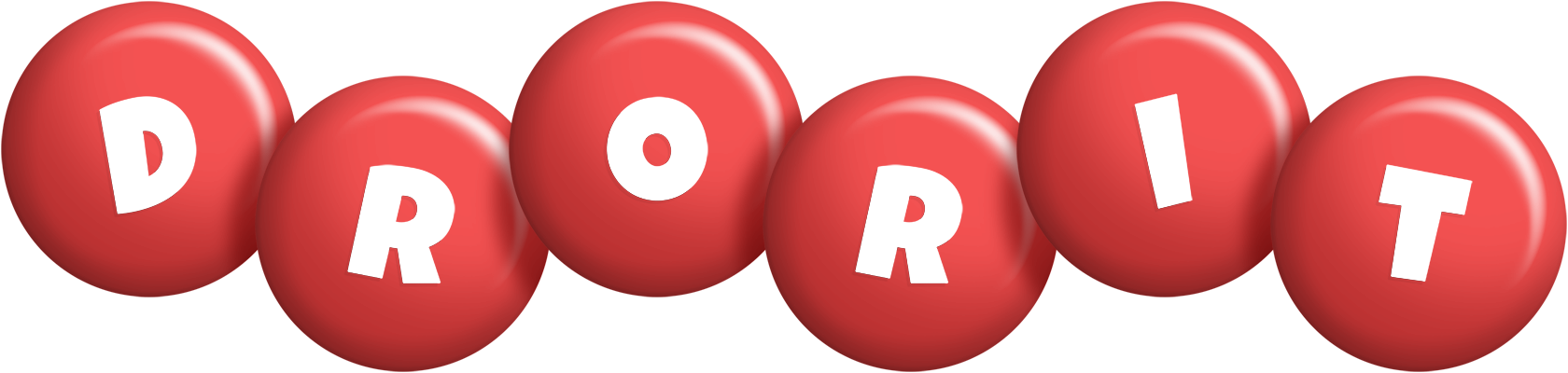 Drorit candy-red logo