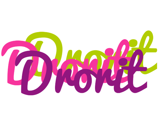 Drorit flowers logo