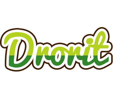 Drorit golfing logo