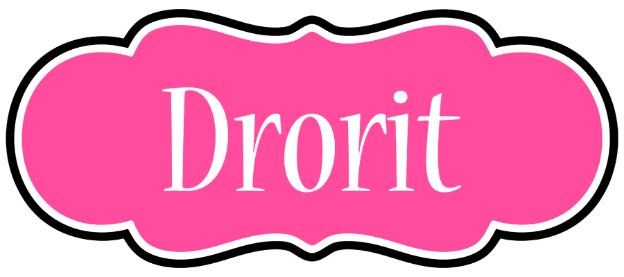 Drorit invitation logo